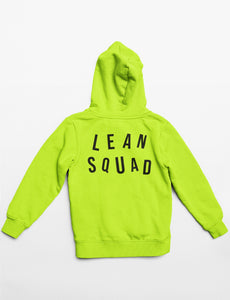 LEANSQUAD HOODIE - SAFETY GREEN