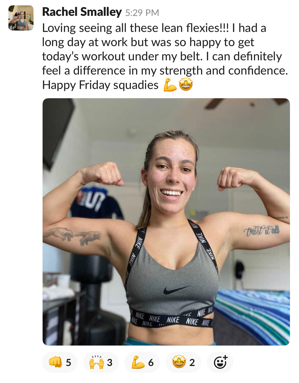 Transformation photo to be added