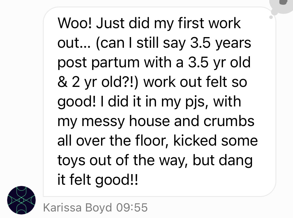 Screenshot testimonial to be added