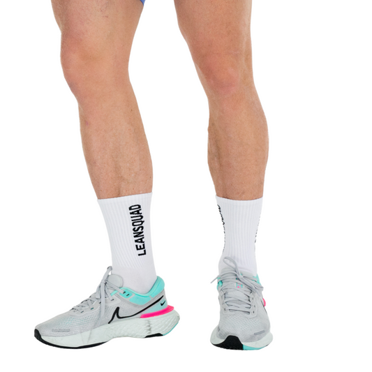 LEANSQUAD Socks (White)