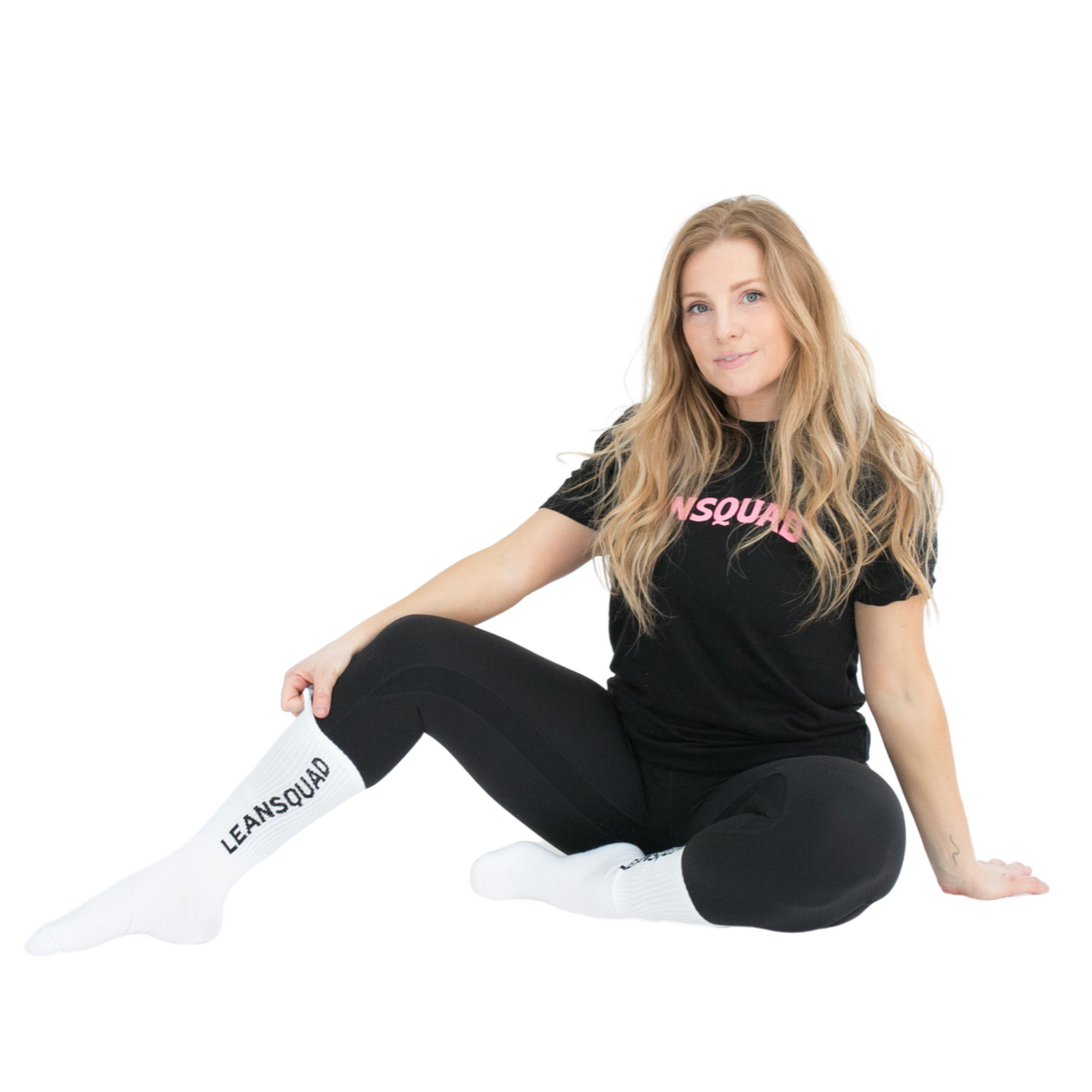 LEANSQUAD Socks (White)