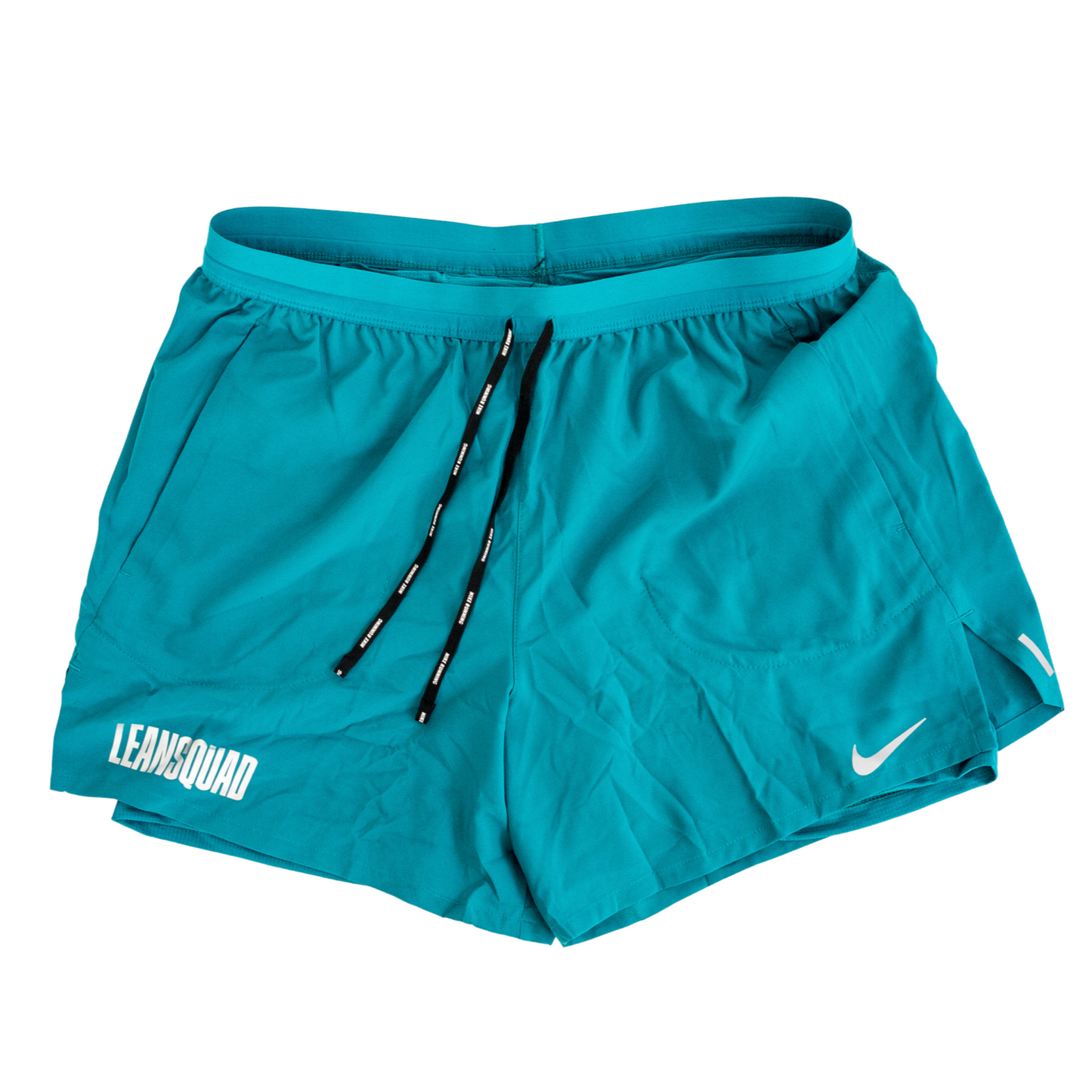 LEANSQUAD X Nike Flex Stride Men's 5 Inch Short TEAL
