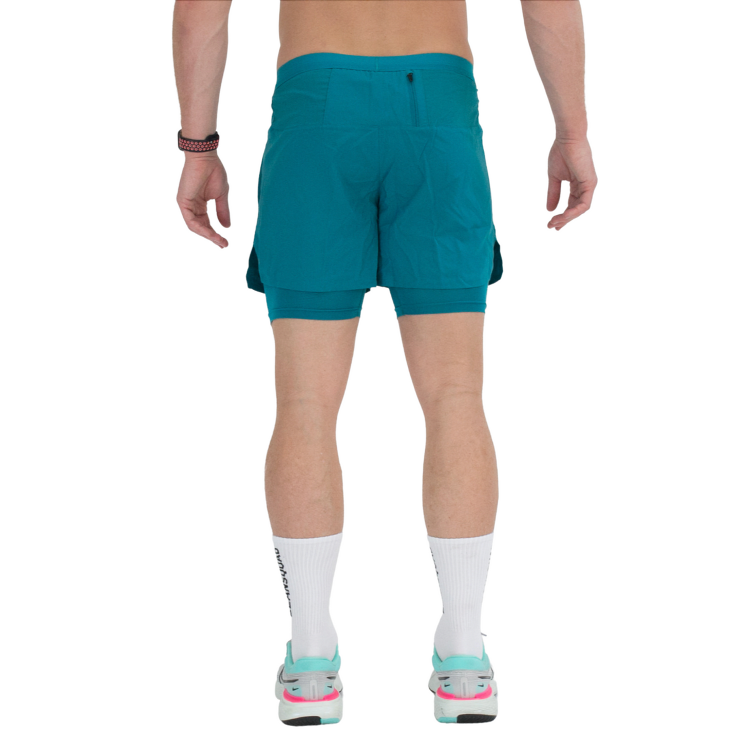 LEANSQUAD X Nike Flex Stride Men's 5 Inch Short TEAL