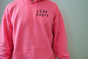 LEANSQUAD HOODIE - SAFETY PINK